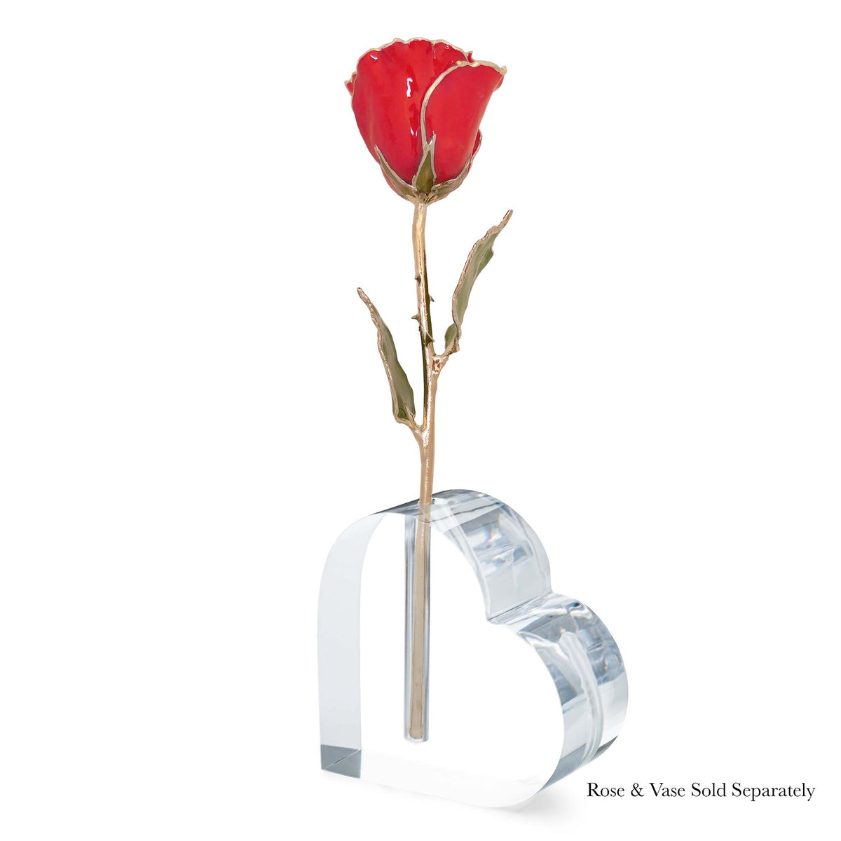 Silver Forever Rose – Red