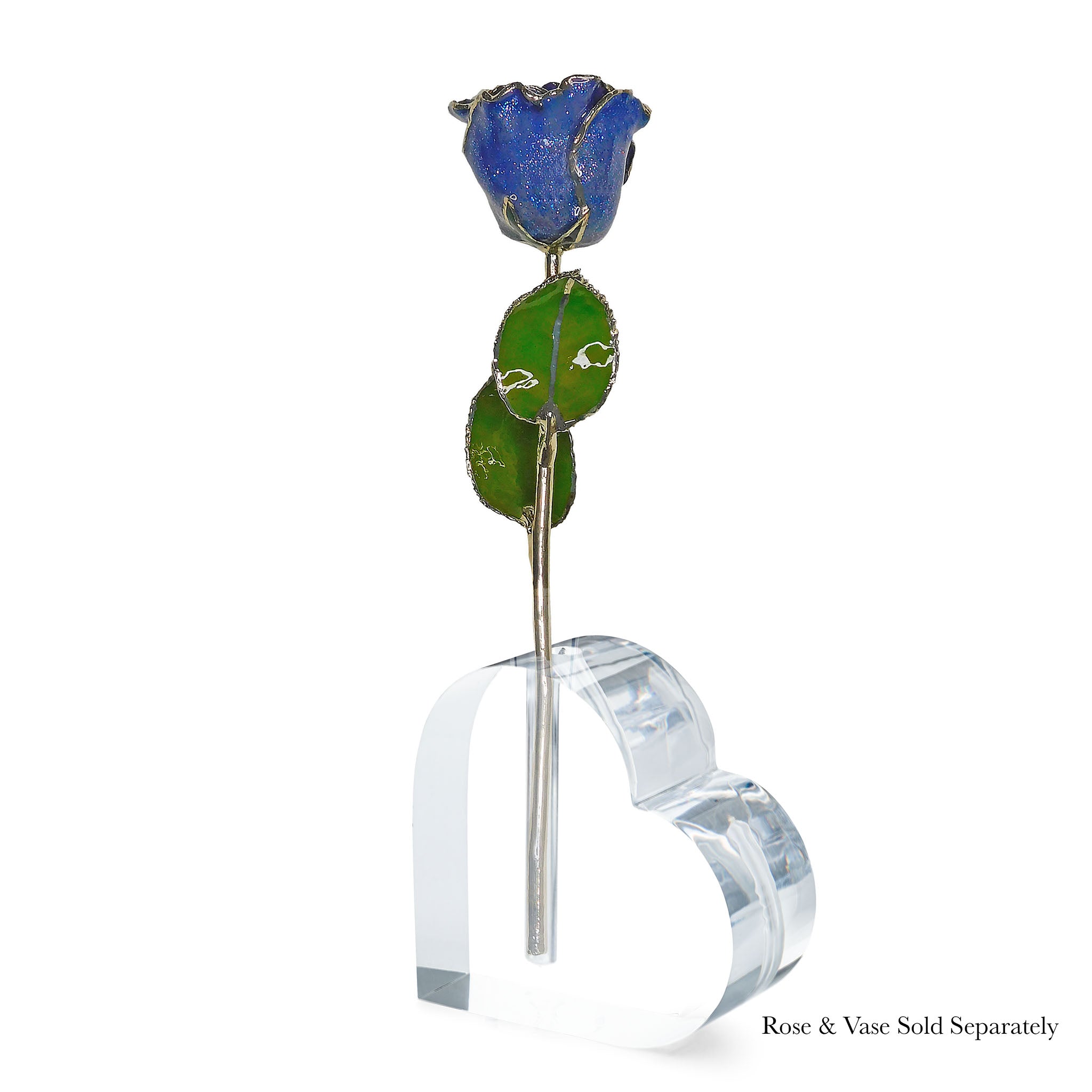 Silver Forever Rose - Tanzanite (December Birthstone)
