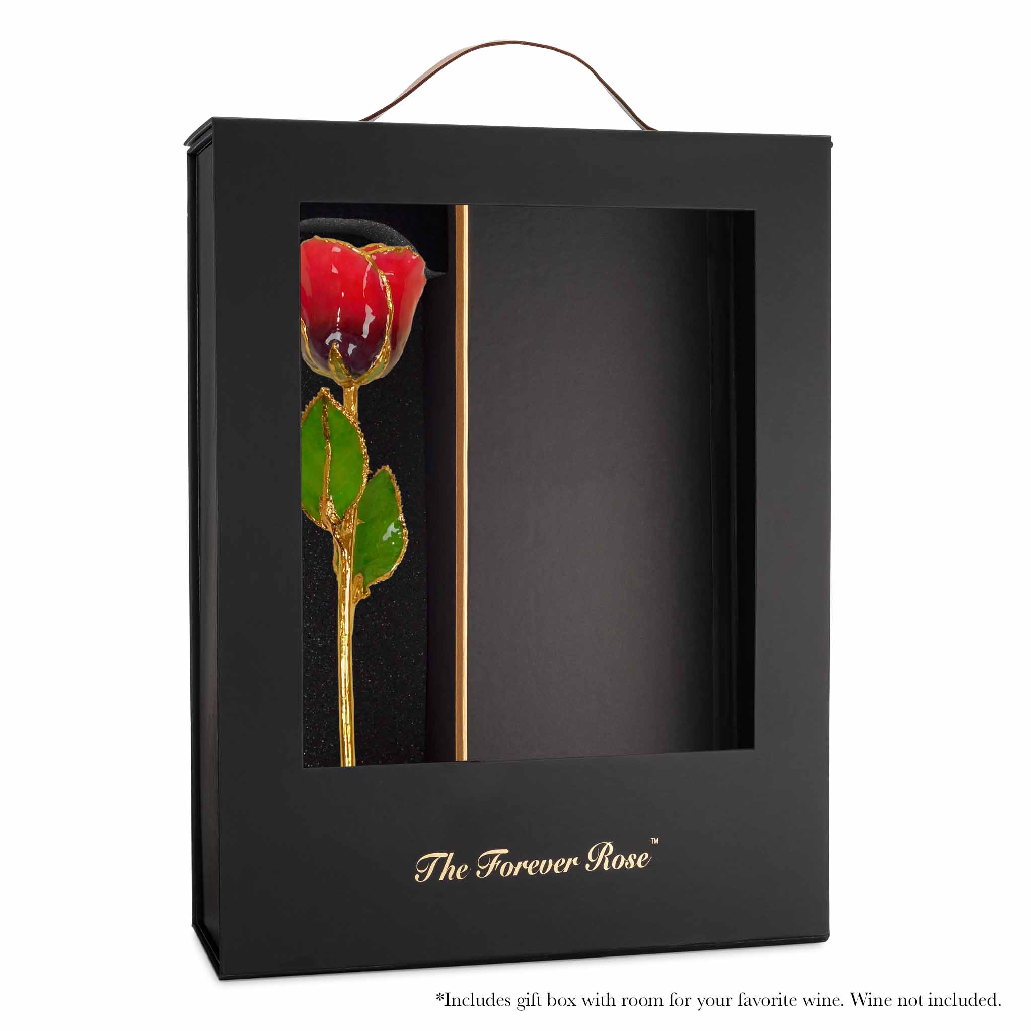 24K Gold Forever Rose - Cabernet (Wine Not Included)