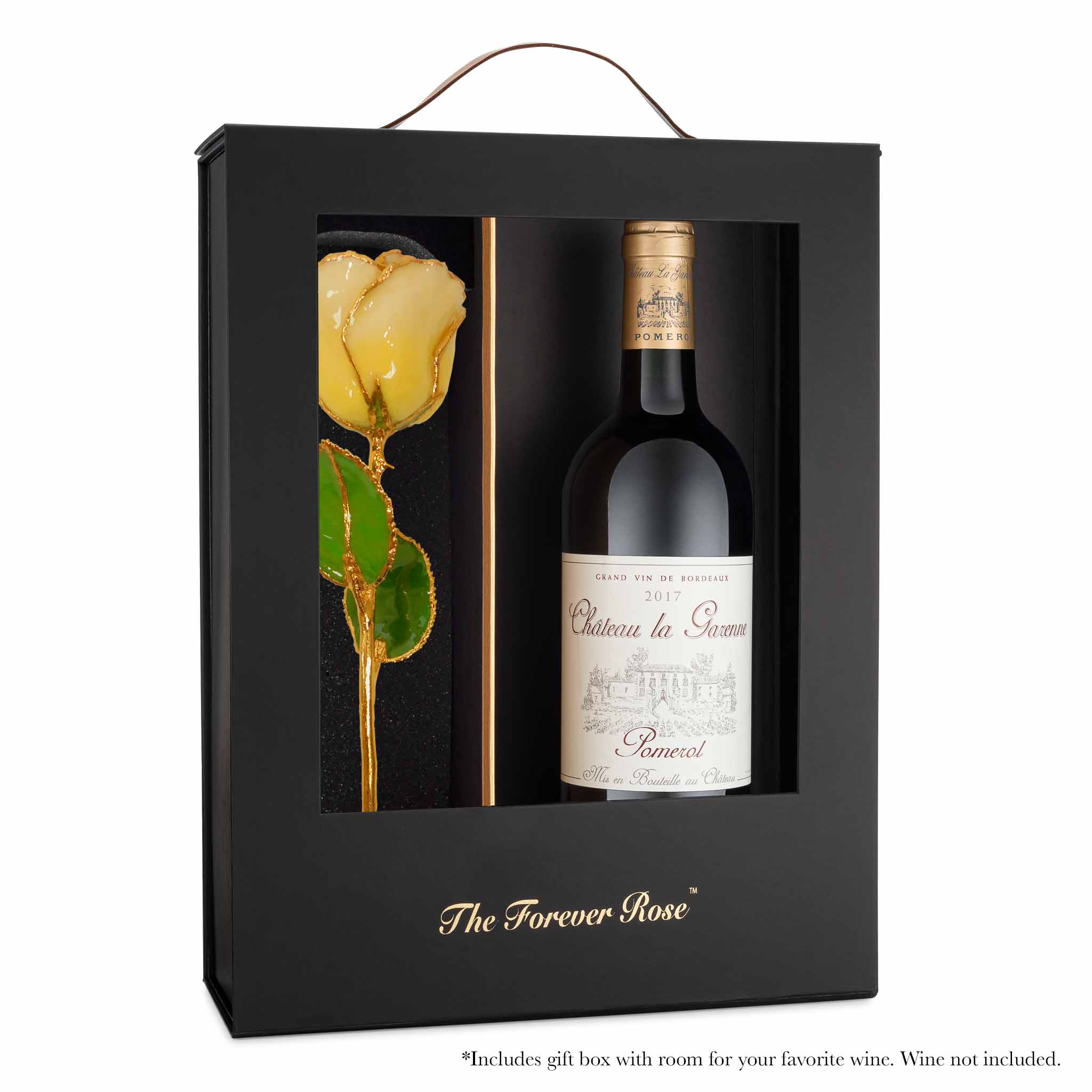 24K Gold Forever Rose - Chardonnay (Wine Not Included)