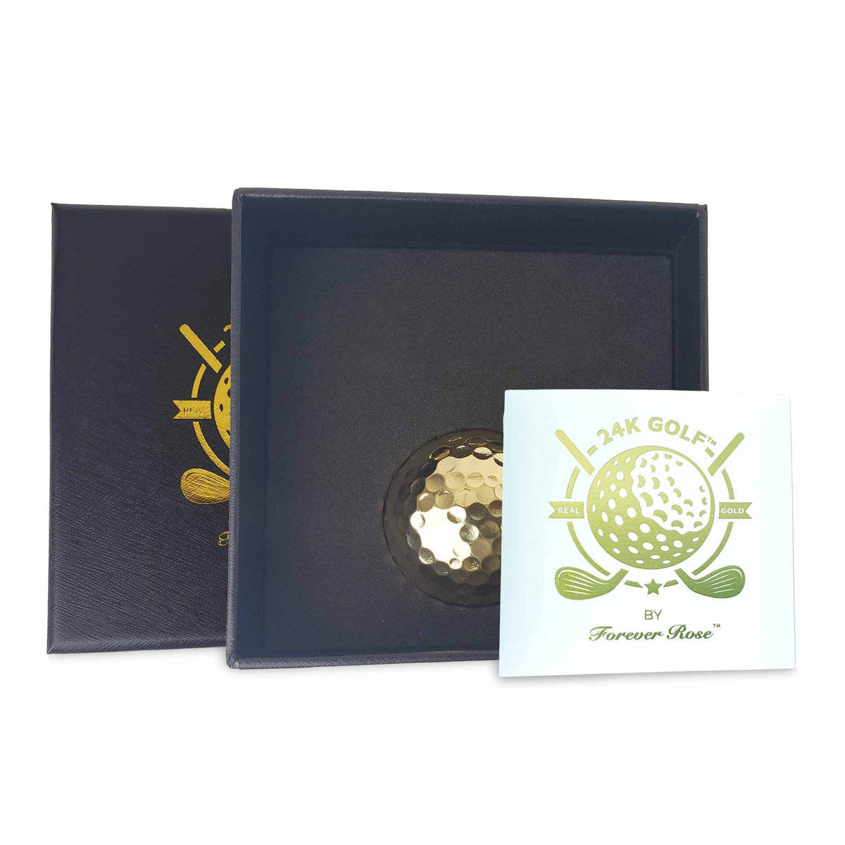 Genuine 24K Gold Plated Golf Ball by 24K Golf™ (Ball Only)