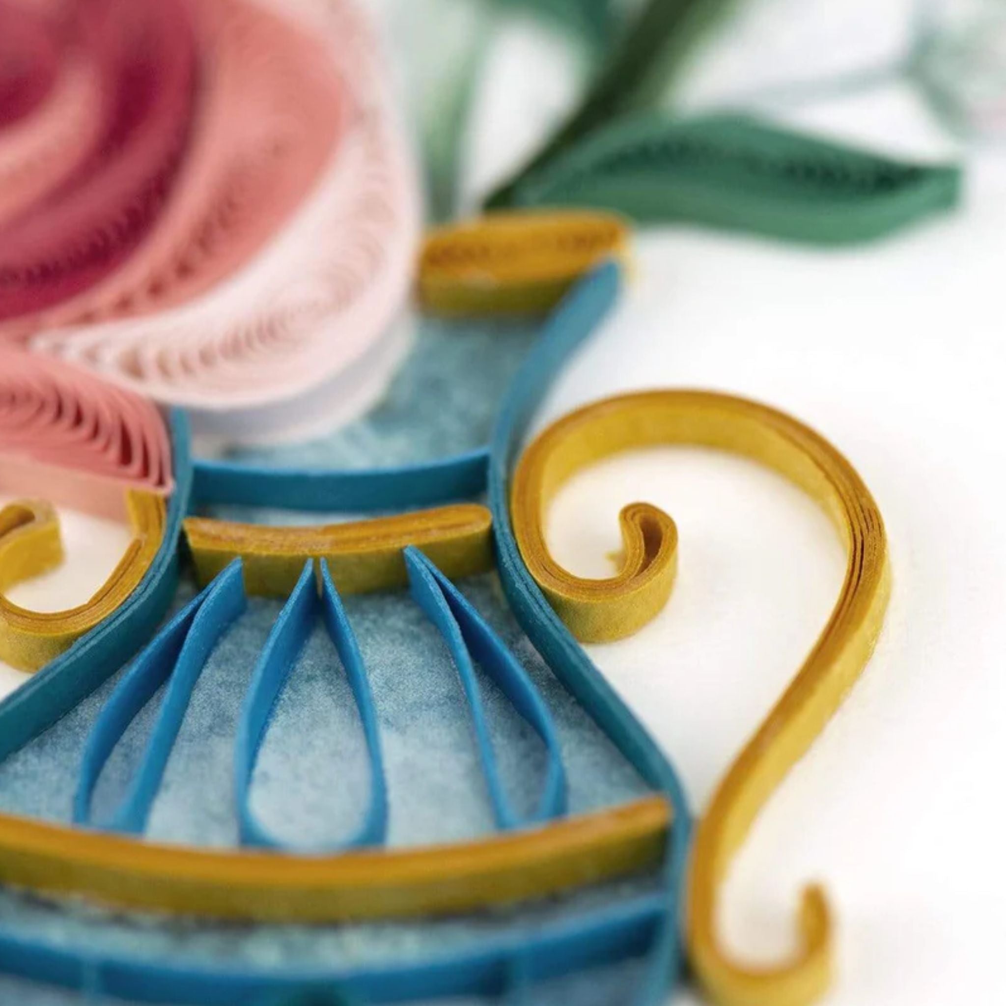 Mother's Day Card Combo (Quilling Card & 24K Forever Rose Gold)