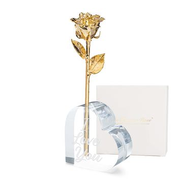 I Love You Heart Combo (24K Gold)