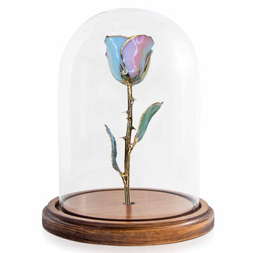 Custom Enchanted Rose w/ 24K Gold Hope