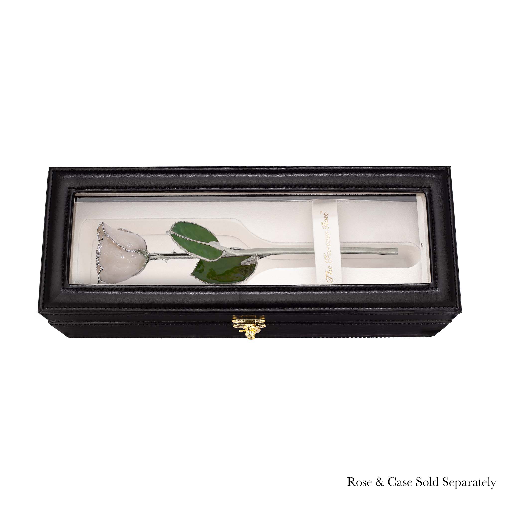 Silver Forever Rose - Diamond (April Birthstone)