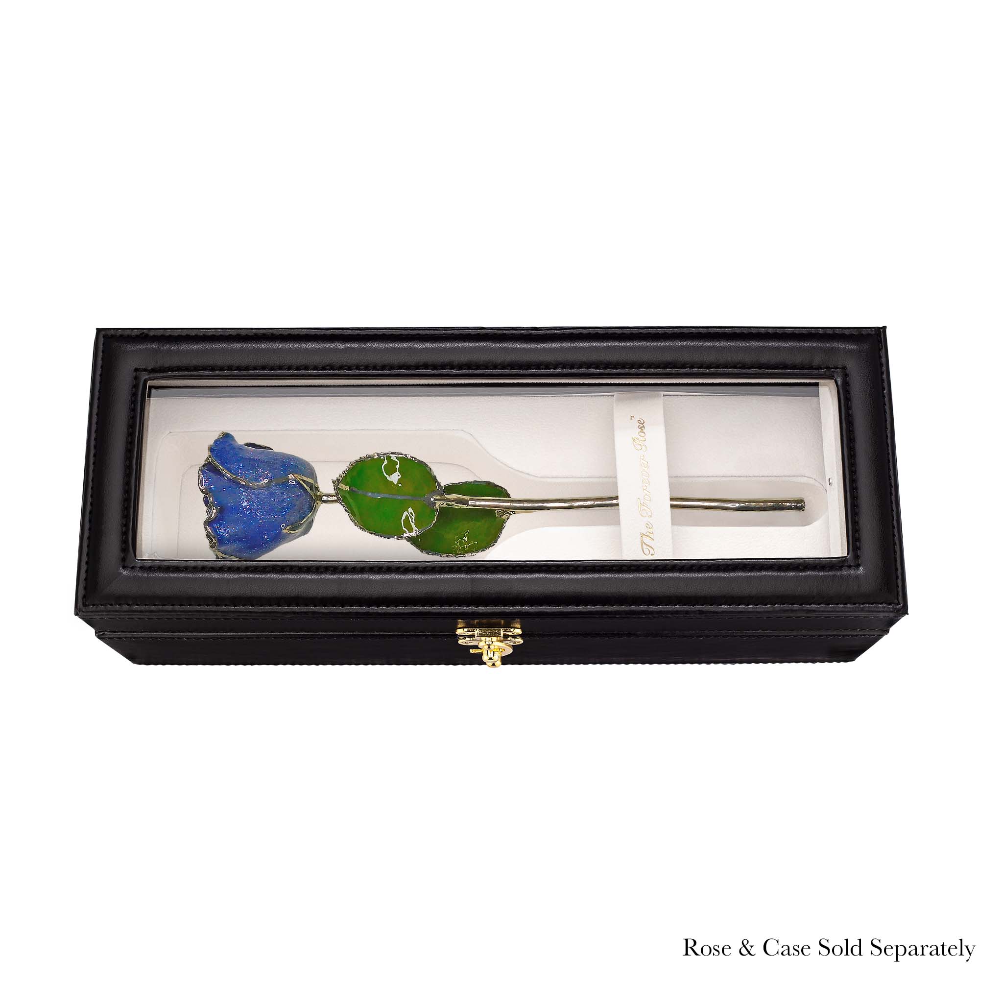 Silver Forever Rose - Tanzanite (December Birthstone)