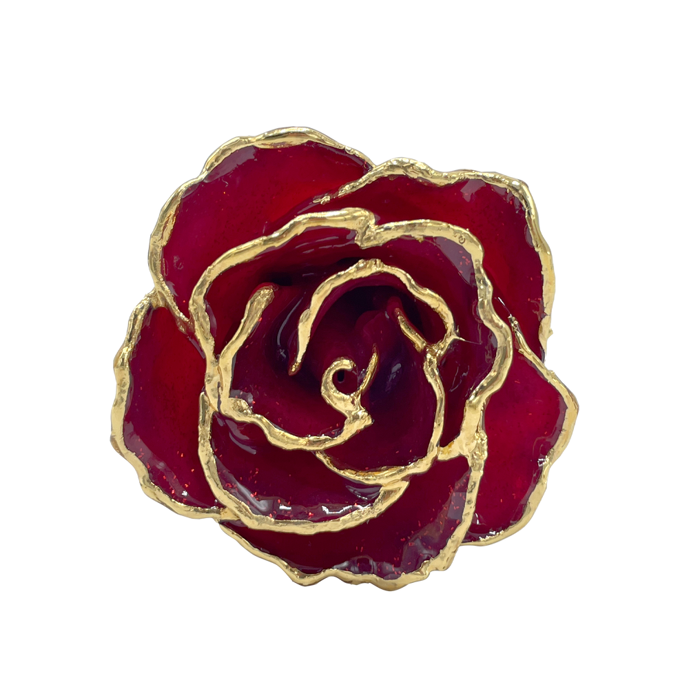 24K Gold Trimmed Roses - The Forever Rose