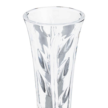 Clear Glass Bud Vase
