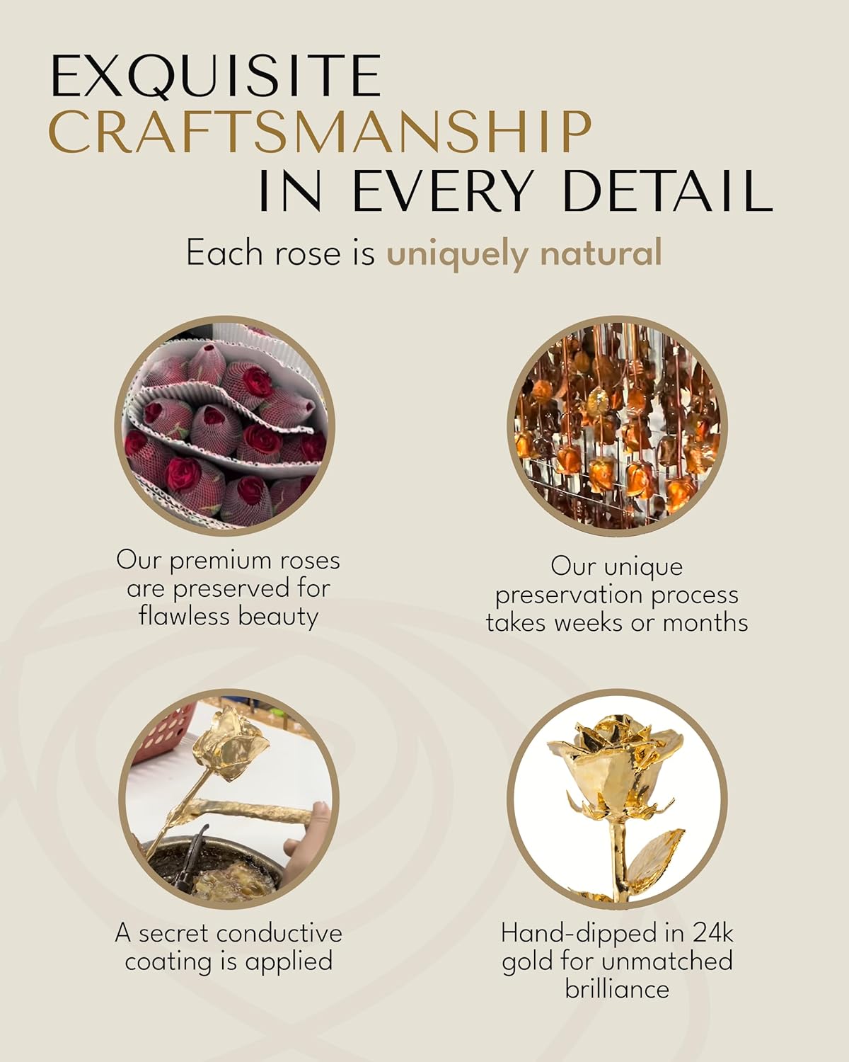 24K Gold Forever Rose - Jade