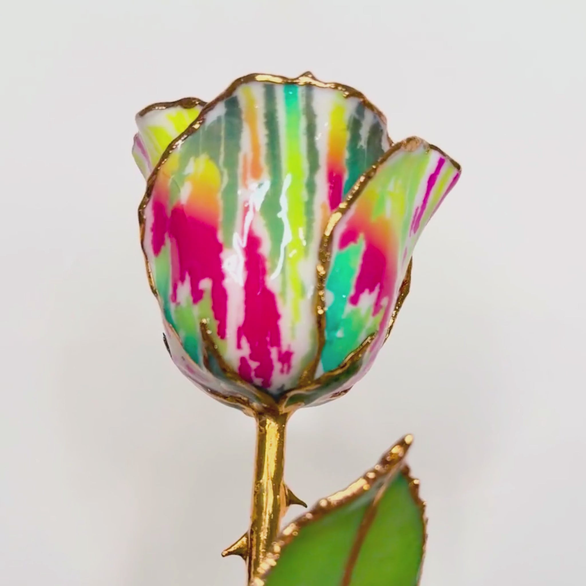 24K Gold Forever Rose - Electric Love