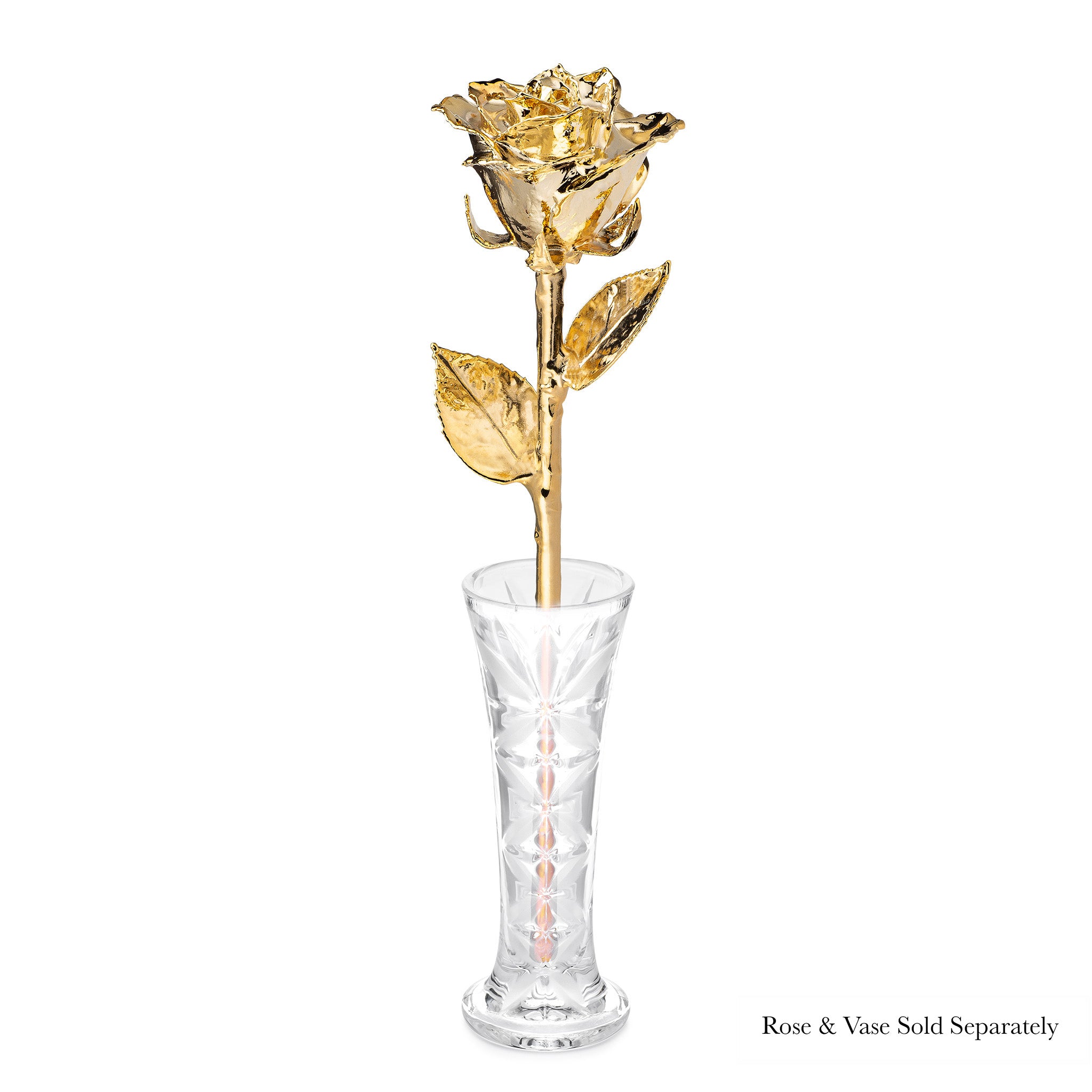 Forever Rose® 24K Gold Dipped Rose- Gift Box & Certificate Included ...
