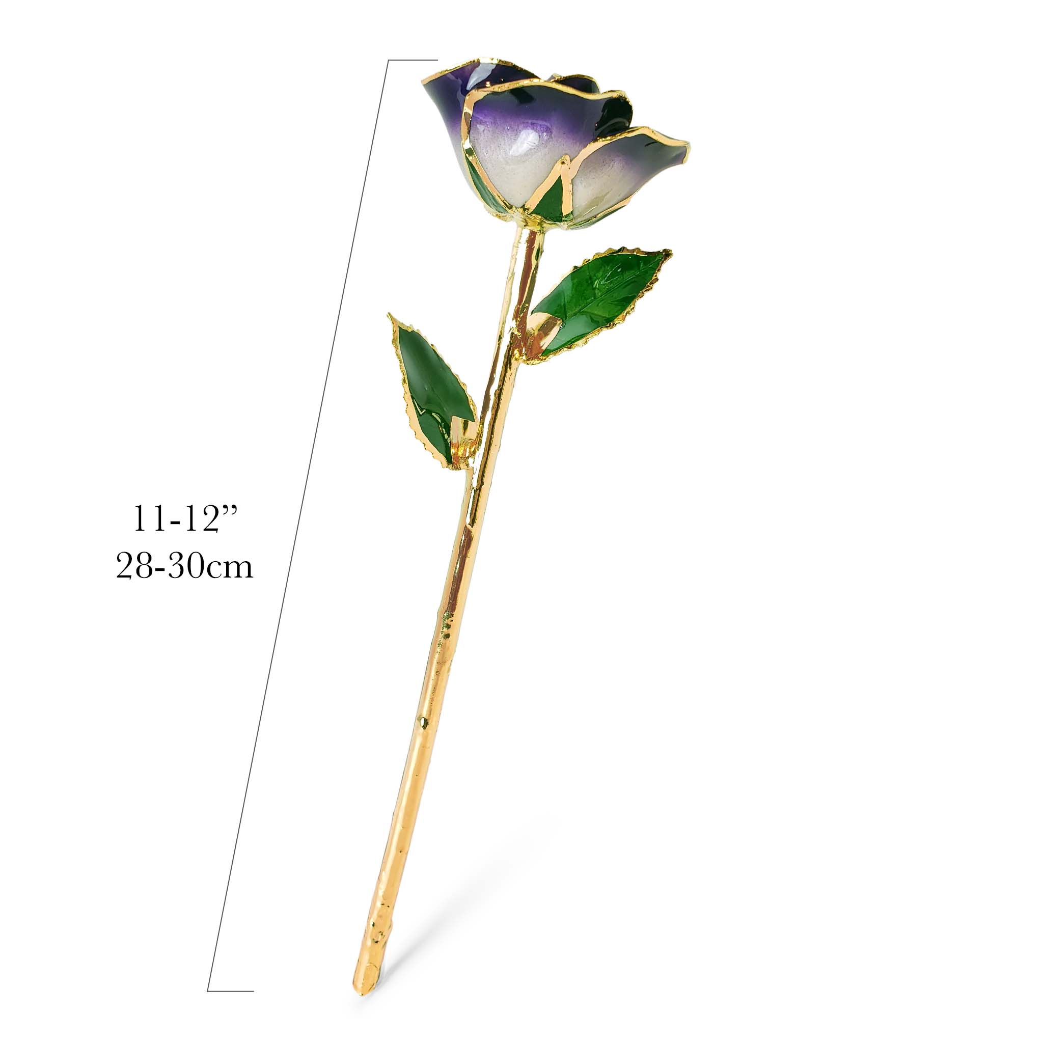 24K Gold Forever Rose - Eternal Bliss (Open Bloom)