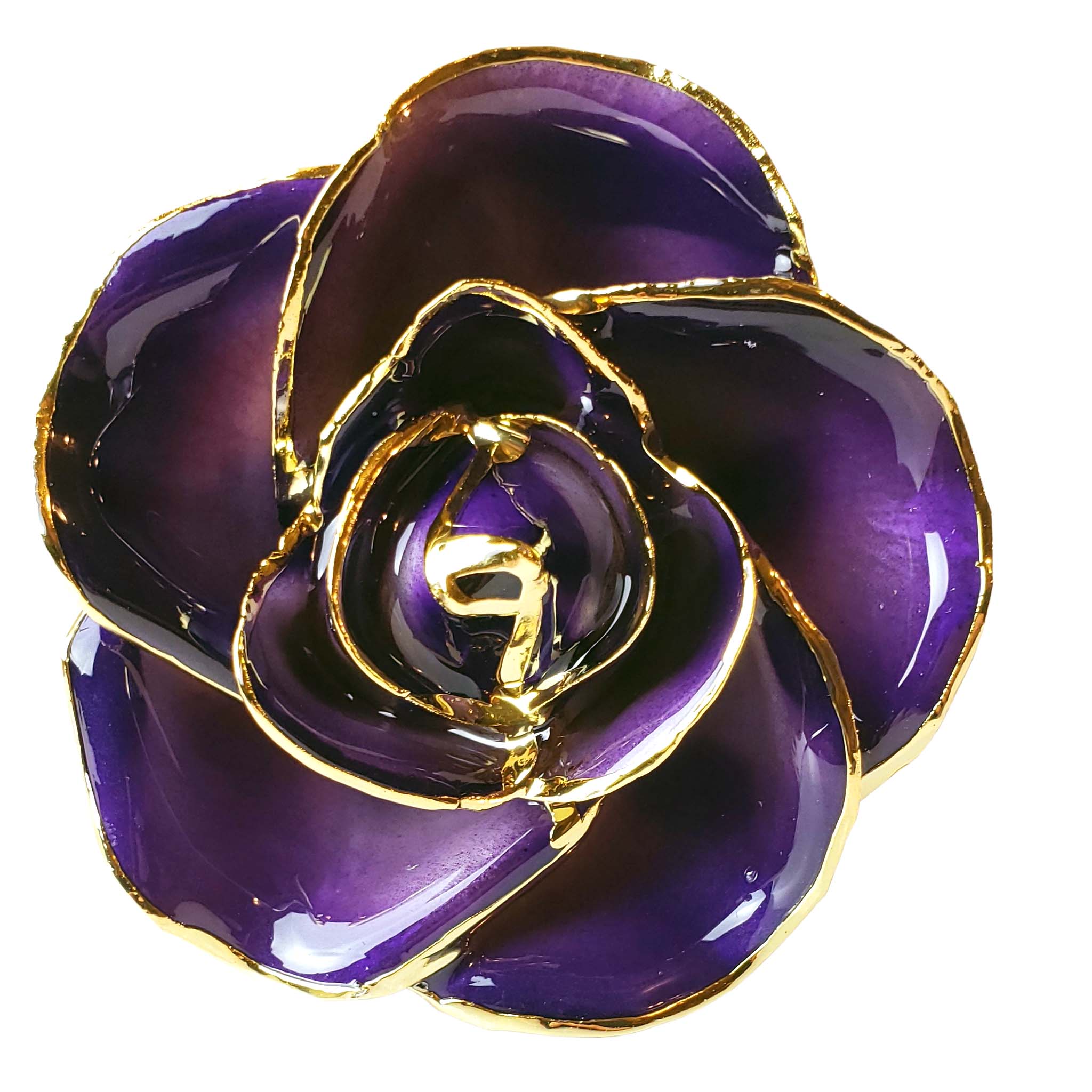 24K Gold Forever Rose - Eternal Bliss (Open Bloom)