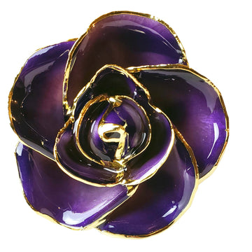 24K Gold Forever Rose - Eternal Bliss (Open Bloom)