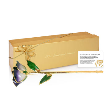 24K Gold Forever Rose - Eternal Bliss (Open Bloom)