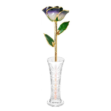 24K Gold Forever Rose - Eternal Bliss (Open Bloom)