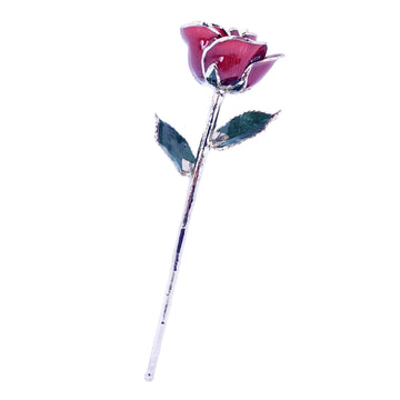 Platinum Forever Rose - Burgundy