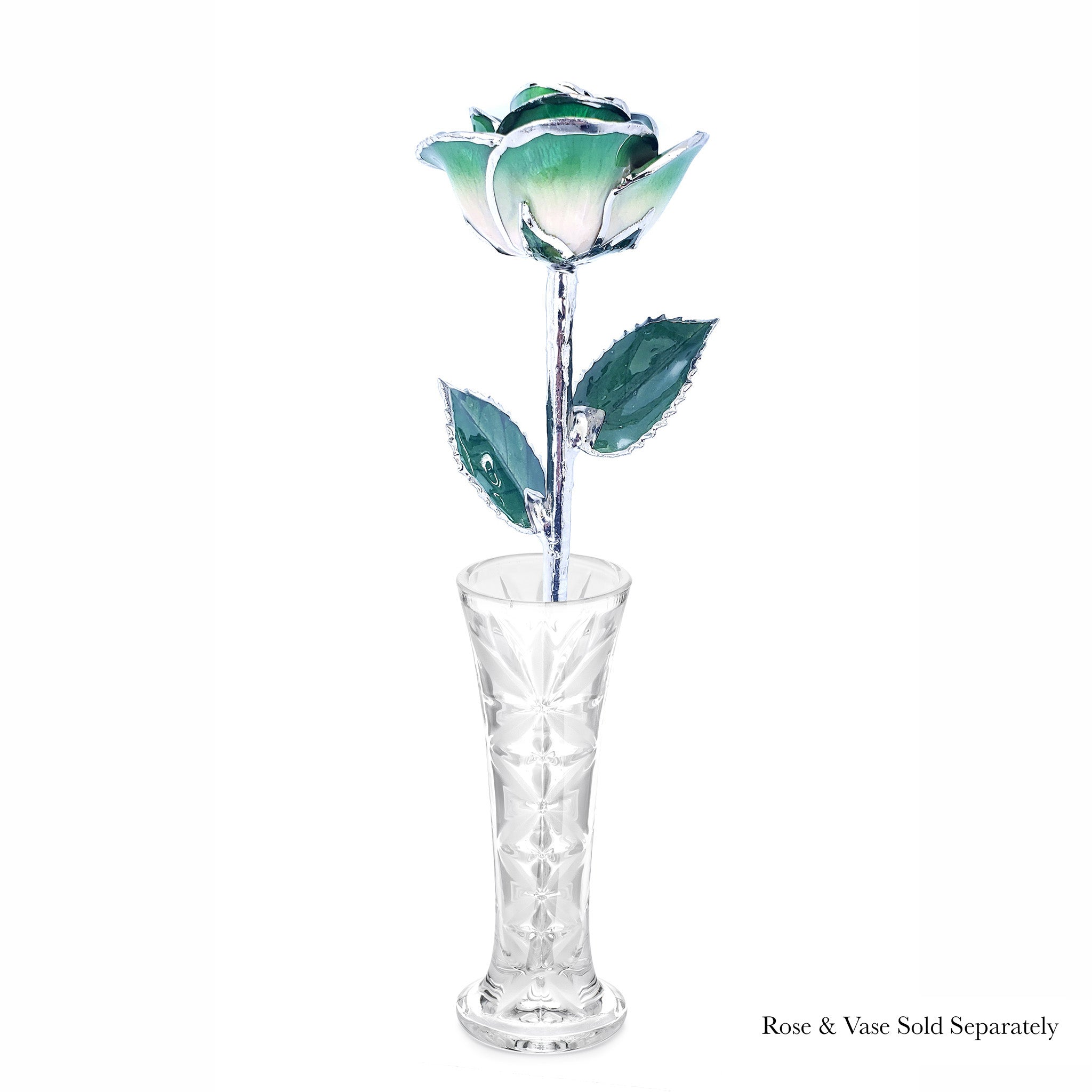 Platinum Forever Rose - Green 2-Tone