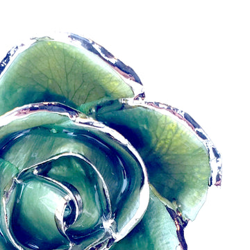 Platinum Forever Rose - Light Green