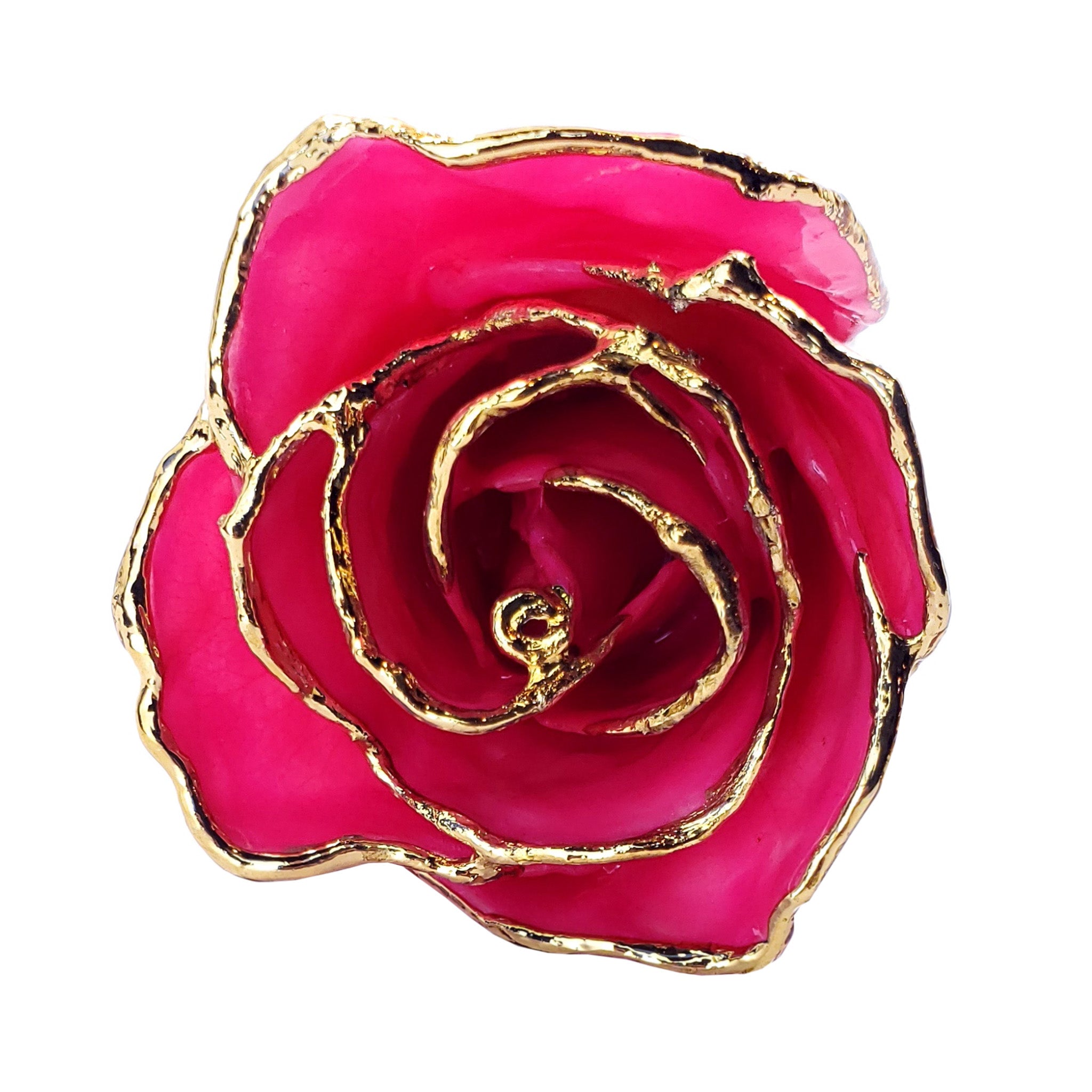 24K Gold Forever Rose - Bright Pink
