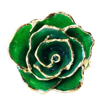 24K Gold Forever Rose - Emerald (May Birthstone) (Redesigned for 2022)