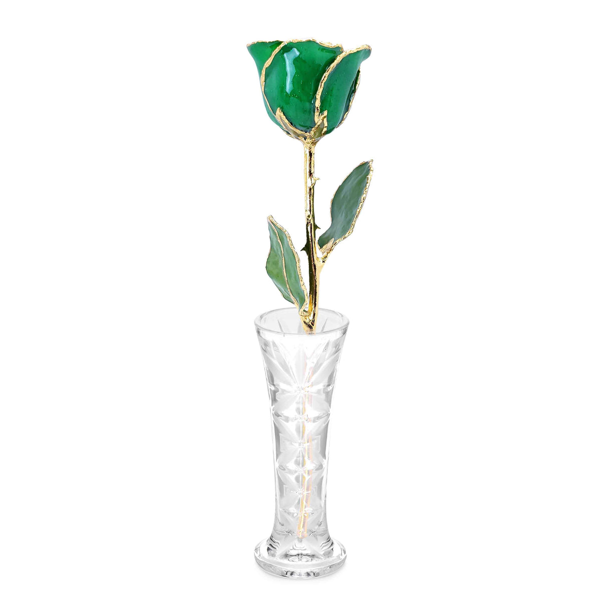 24K Gold Forever Rose - Emerald (May Birthstone) (Redesigned for 2022)