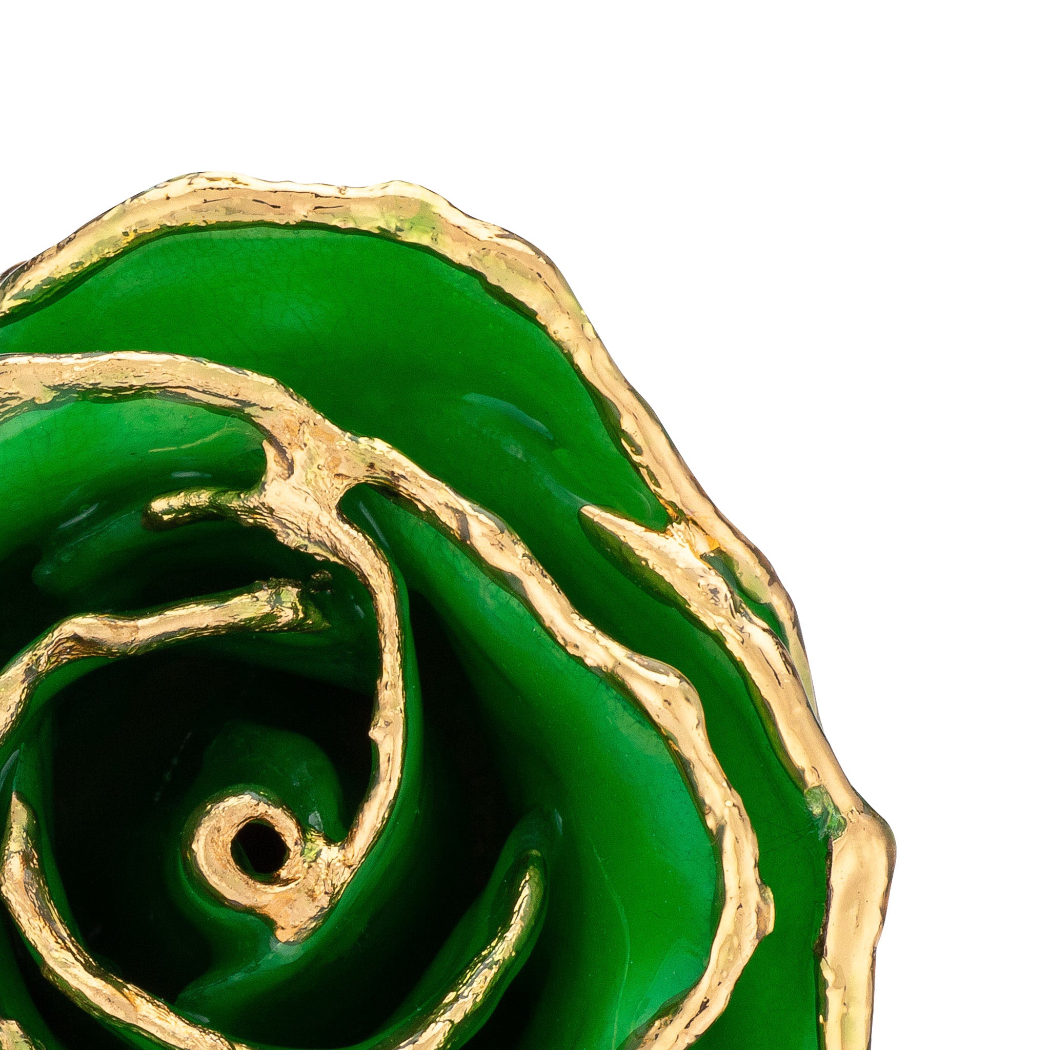 24K Gold Forever Rose - Green