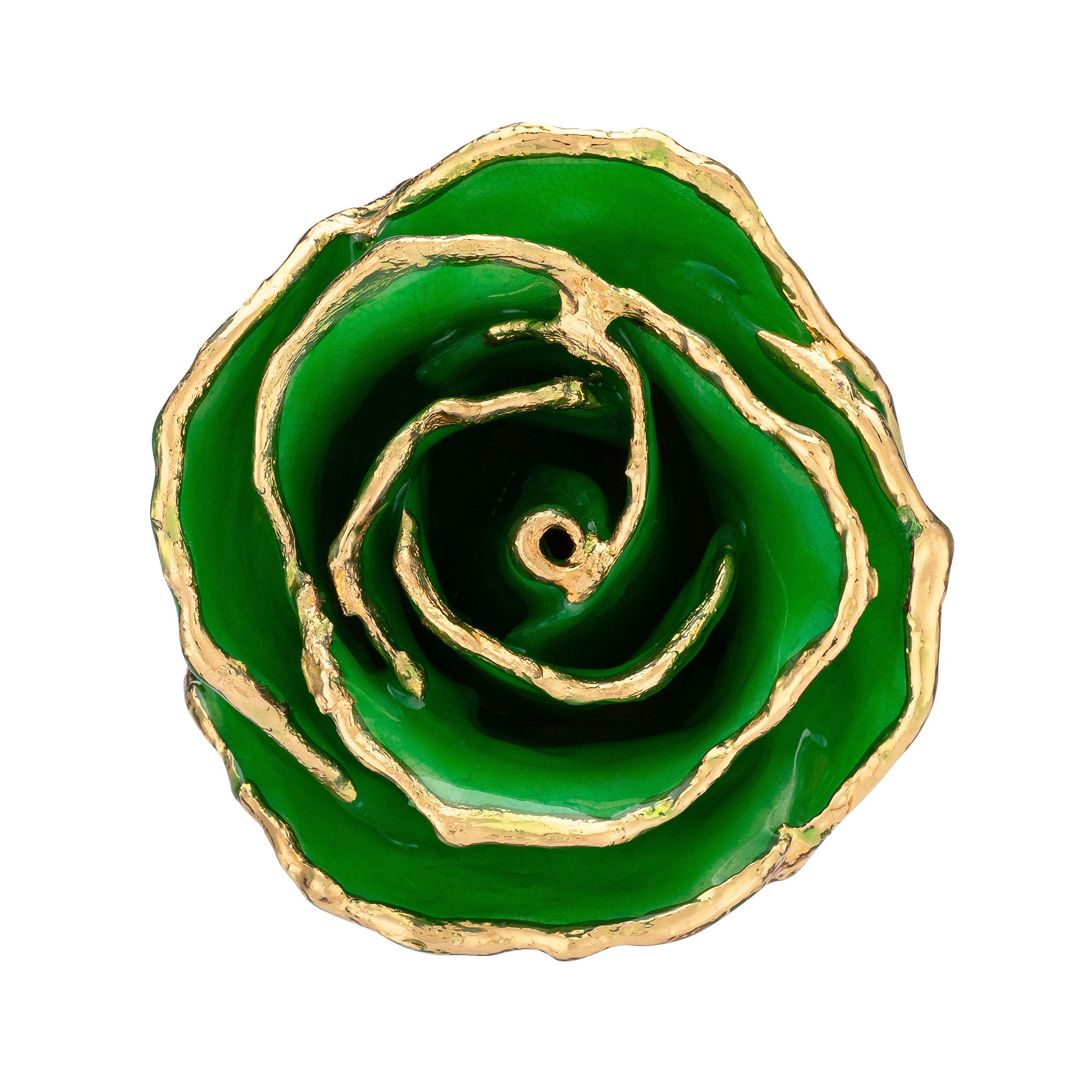 24K Gold Forever Rose - Green