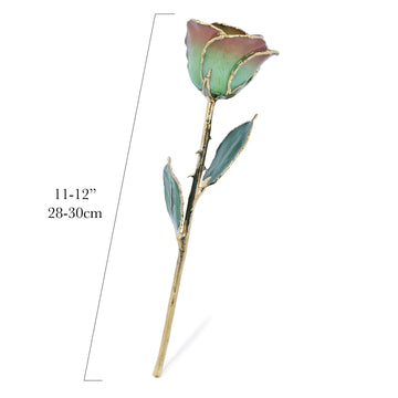 24K Gold Forever Rose - Harvest Moon
