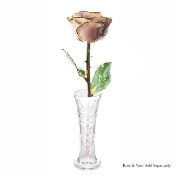 24K Gold Forever Rose - Lavender