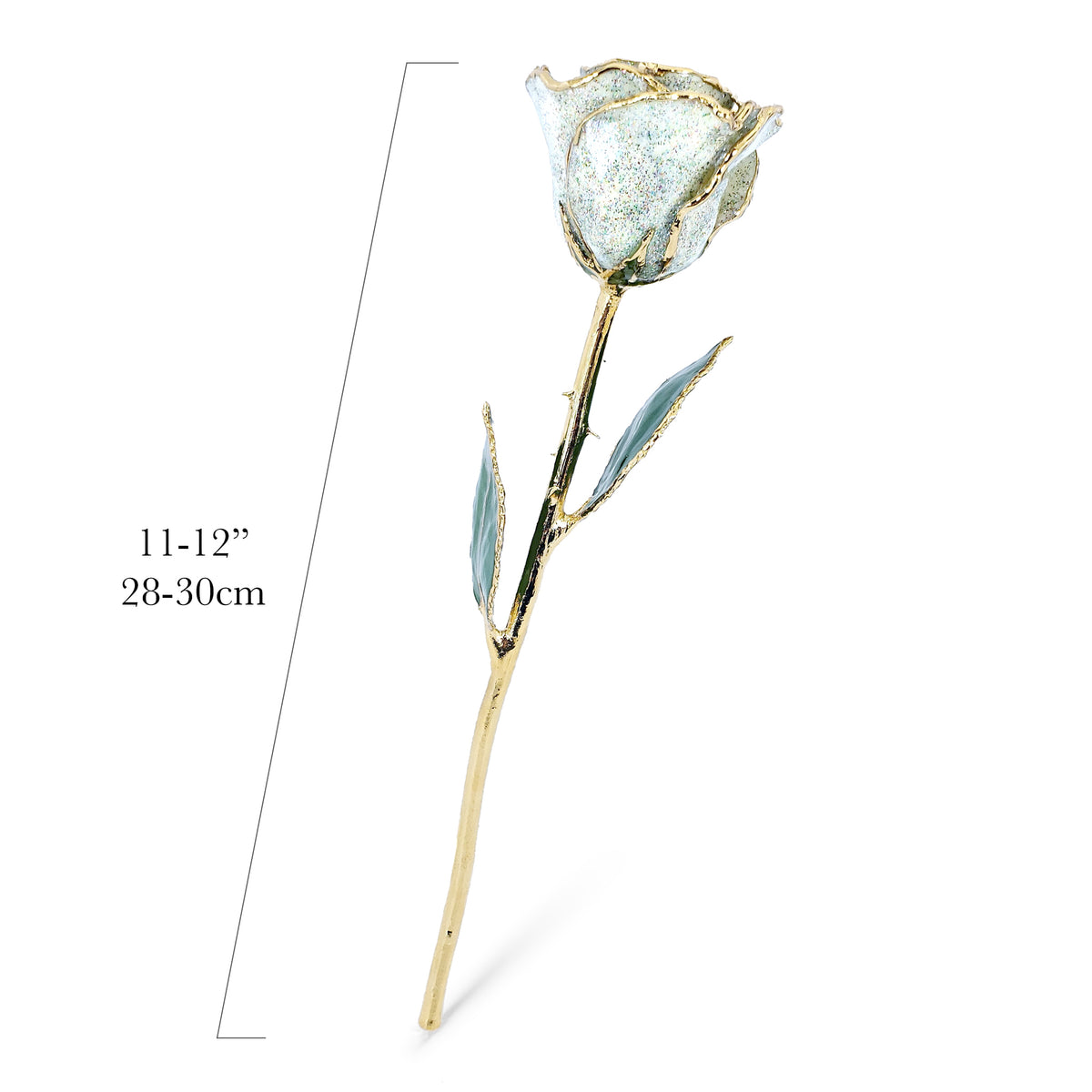 24K Gold Forever Rose - Opal Sparkle (October Birthstone)