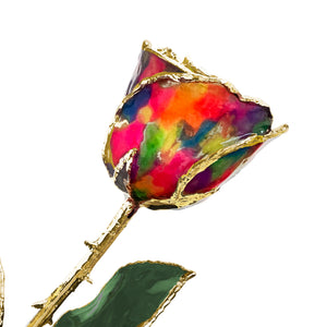 24K Gold Forever Rose - The Picasso Rose
