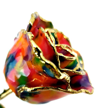 24K Gold Forever Rose - The Picasso Rose