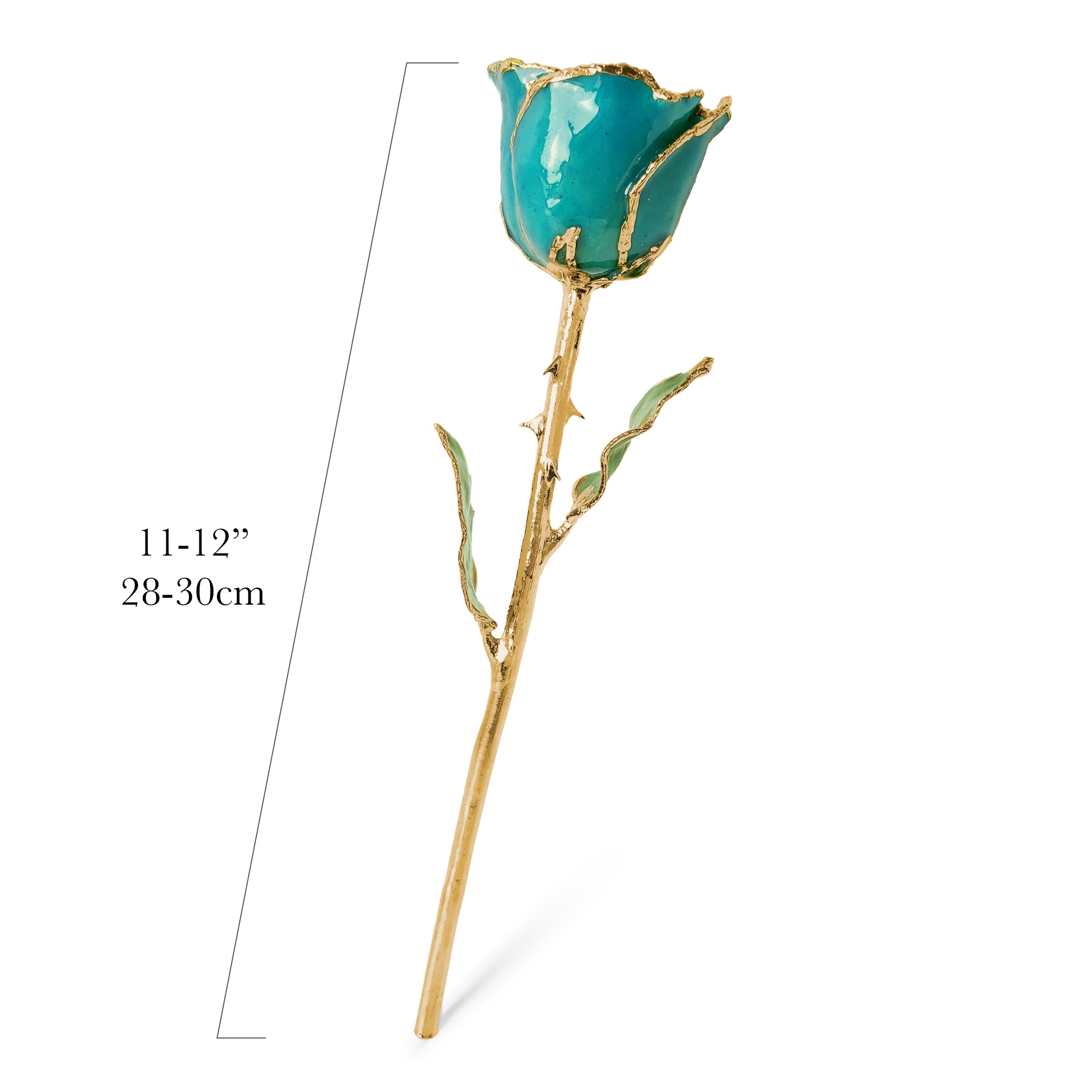 24K Gold Forever Rose - Southwest Turquoise