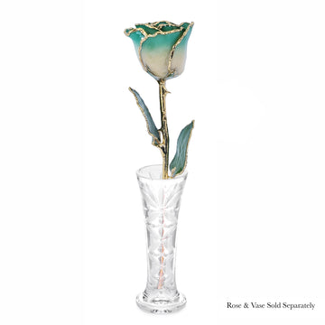 24K Gold Forever Rose - White to Green