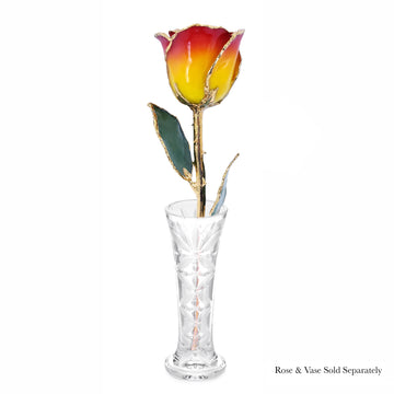 24K Gold Forever Rose - Yellow to Red