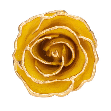 Custom Enchanted Rose - 24K Gold Yellow Sparkle