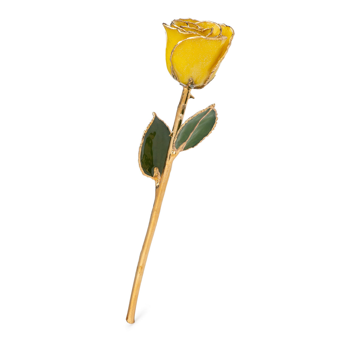 24K Gold Forever Rose - Yellow Sparkle