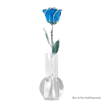 Silver Forever Rose - Southwest Turquoise
