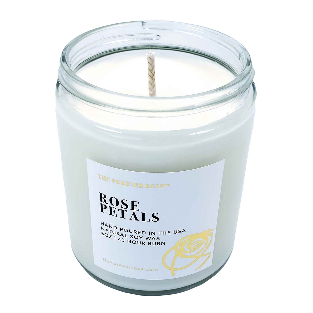 Rose Petals Natural Soy Candle
