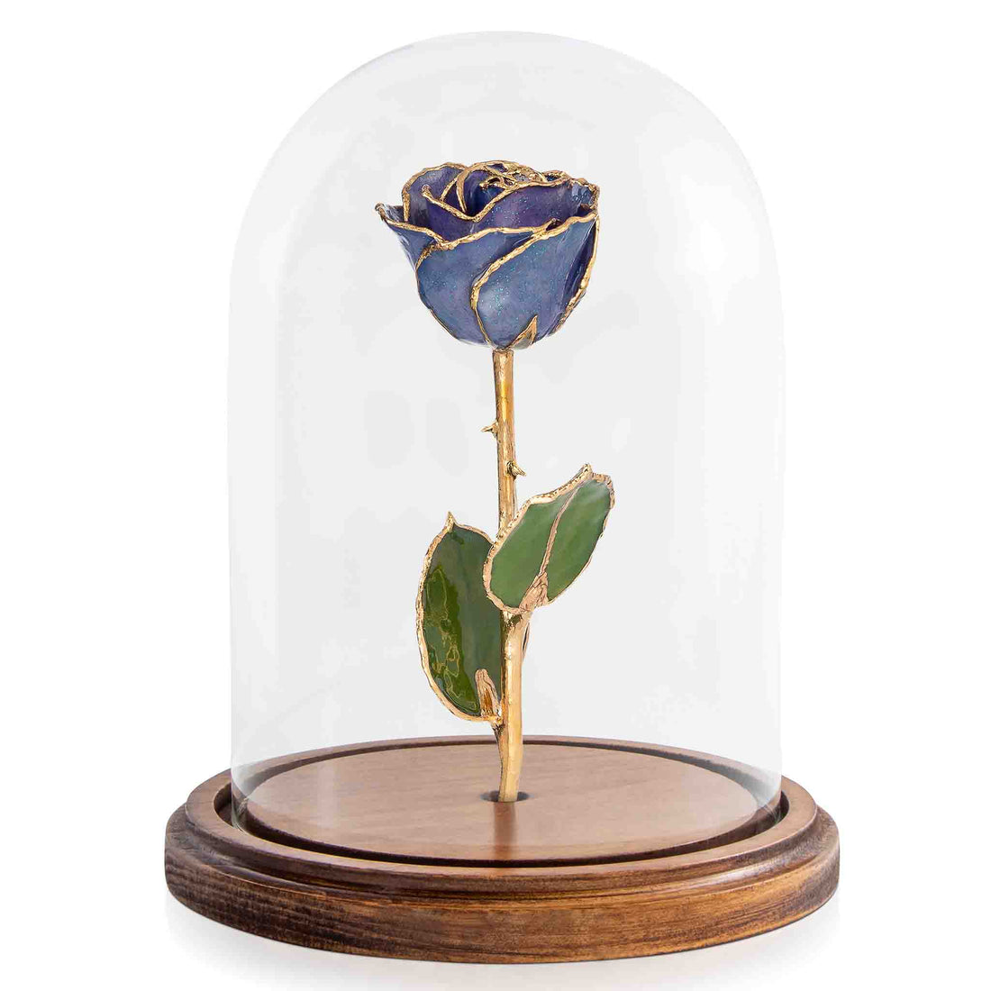 Custom Enchanted Rose - 24K Gold Tanzanite (December)