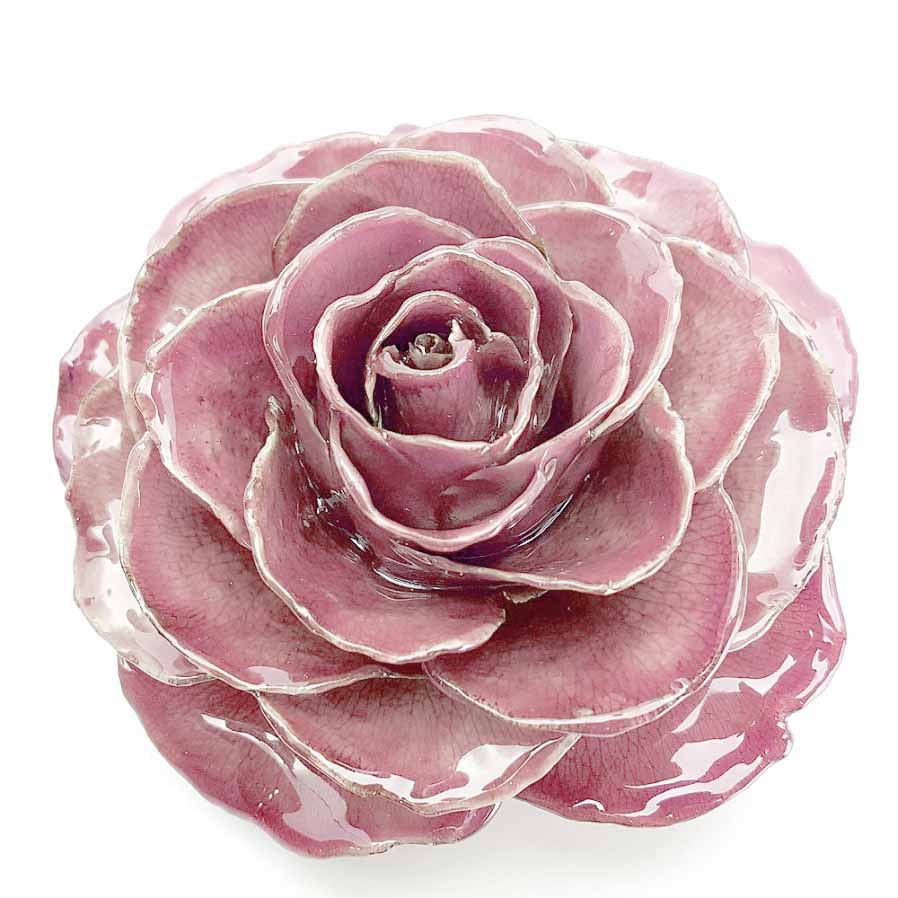 Forever Rose Ornament - Lavender