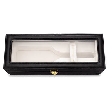 Leather Display Case with LED (1 Rose)