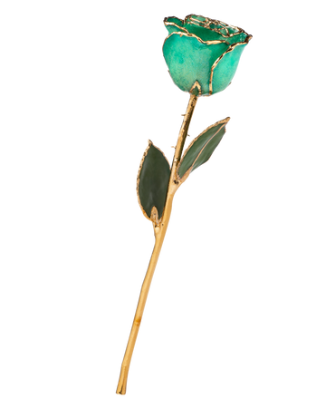 24K Gold Forever Rose - Mermaid