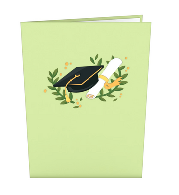 Graduation 3D Popup Card