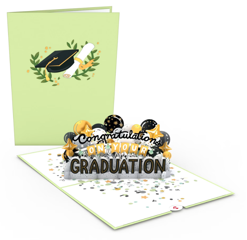 Graduation 3D Popup Card