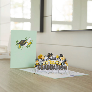 Graduation 3D Popup Card
