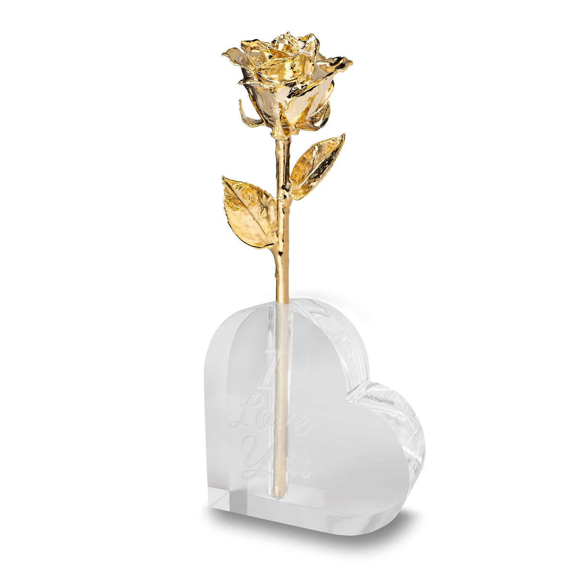 I Love You Heart Combo (24K Gold)