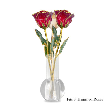 Forever Rose Luxe Acrylic Vase