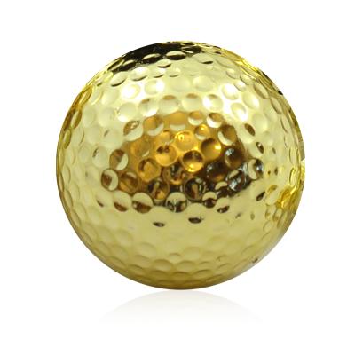 Genuine 24K Gold Plated Golf Ball by 24K Golf™ (Ball Only)